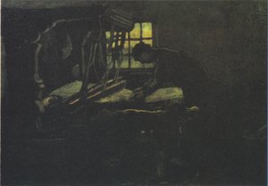 Weaver Standing at the Loom